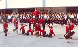 Banda de Guerra de la Esc. Primaria Profesor Salvador Varela,Mxico D.F.,1994, Archivo 3 de Diana