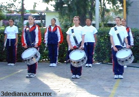 Ensayo de la Banda de Guerra de la Escuela Normal de Ags., archivo 3 de Dian@